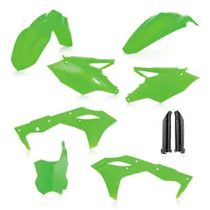 Acerbis Complete Plastic Fender Body Kit 18 OE Green/White/Black