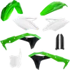 Acerbis Complete Plastic Fender Body Kit 18 OE Green/White/Black