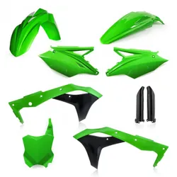 Acerbis Complete Plastic Fender Body Kit 20 OE Green/White/Black