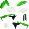 Acerbis Complete Plastic Fender Body Kit 20 OE Green/White/Black