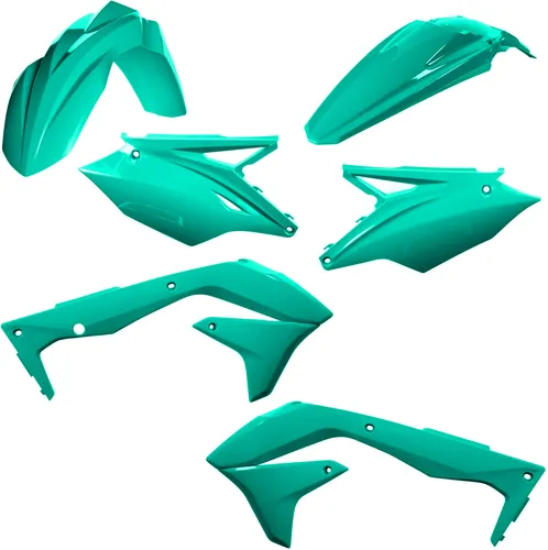 Acerbis Plastic Fender Body Kit Teal