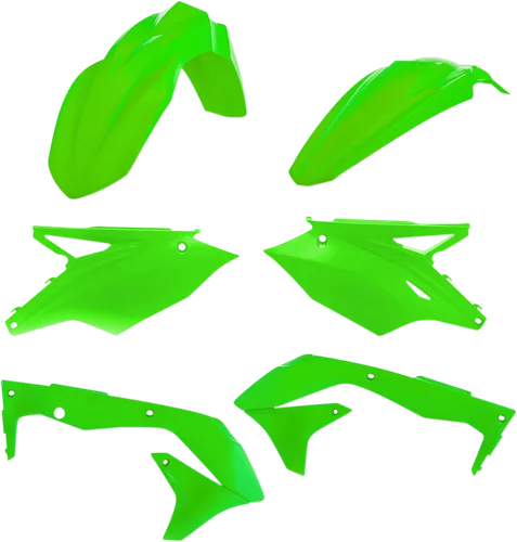 Acerbis Plastic Fender Body Kit Flourescent Green