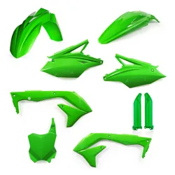 Acerbis Complete Plastic Fender Body Kit Green