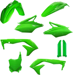 Acerbis Complete Plastic Fender Body Kit Green