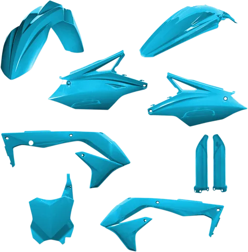 Acerbis Complete Plastic Fender Body Kit Light Blue