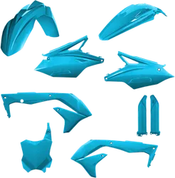 Acerbis Complete Plastic Fender Body Kit Light Blue