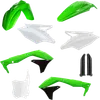 Acerbis Complete Plastic Fender Body Kit OE Green/Black/White