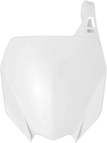 Acerbis White Front Number Plate