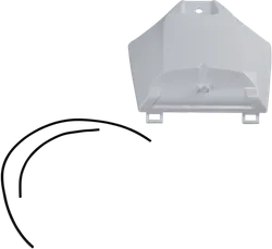 Acerbis Gas Fuel Tank Cover White