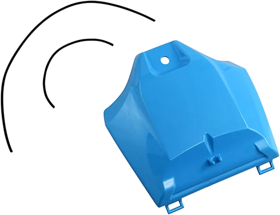 Acerbis Gas Fuel Tank Cover Light Blue