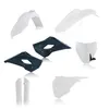Acerbis Complete Plastic Fender Body Kit 16 OE White/Black