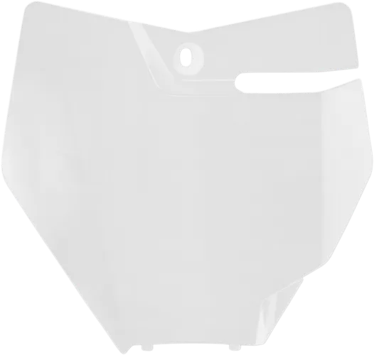 Acerbis White Front Number Plate