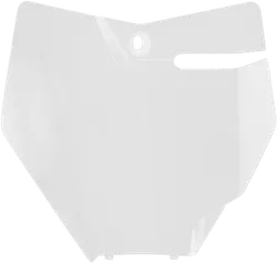 Acerbis White Front Number Plate