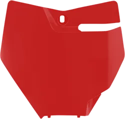Acerbis Red Front Number Plate