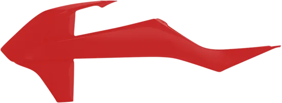 Acerbis Left Right Radiator Shrouds Red