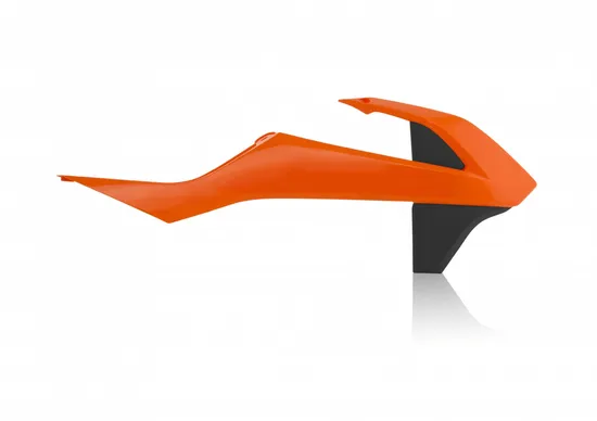 Acerbis Left Right Radiator Shrouds Orange Black