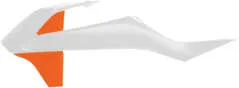 Acerbis Left Right Radiator Shrouds Orange White