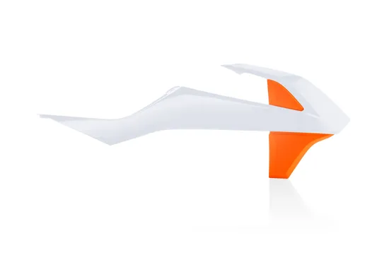 Acerbis Left Right Radiator Shrouds Orange White