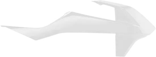 Acerbis Left Right Radiator Shrouds OEM White