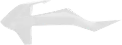 Acerbis Left Right Radiator Shrouds OEM White