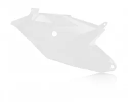 Acerbis Side Panel Number Plates White