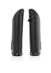 Acerbis Black Lower Fork Cover Protector Guard Set
