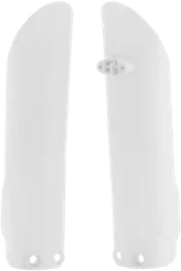 Acerbis White Lower Fork Cover Protector Guard Set