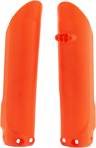 Acerbis Orange Lower Fork Cover Protector Guard Set