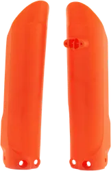 Acerbis Orange Lower Fork Cover Protector Guard Set