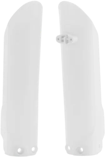 Acerbis White 20 Lower Fork Cover Protector Guard Set