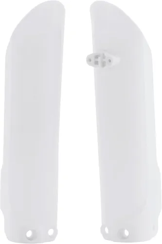 Acerbis White 20 Lower Fork Cover Protector Guard Set