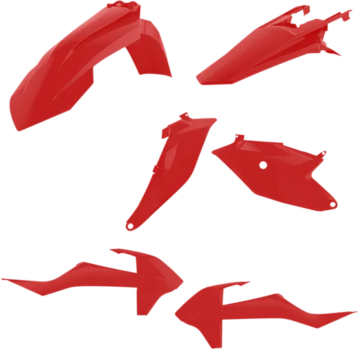 Acerbis Plastic Fender Body Kit Red