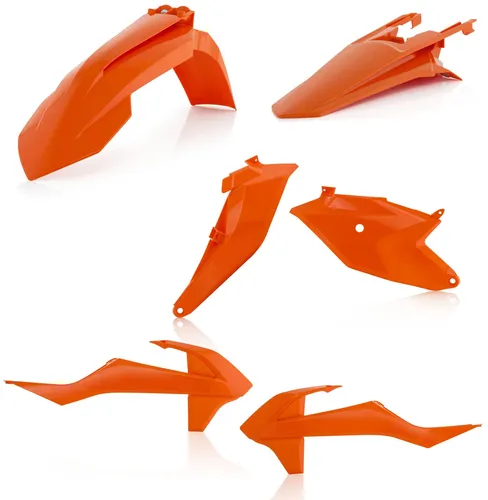 Acerbis Plastic Fender Body Kit Orange