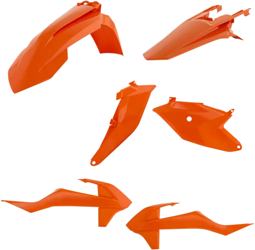 Acerbis Plastic Fender Body Kit Orange