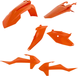 Acerbis Plastic Fender Body Kit Orange