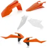Acerbis Plastic Fender Body Kit Orange White Black