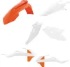 Acerbis Plastic Fender Body Kit Orange White