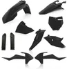 Acerbis Complete Plastic Fender Body Kit Black