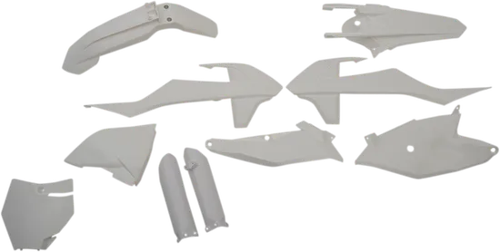 Acerbis Complete Plastic Fender Body Kit White