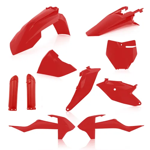 Acerbis Full Plastic Fender Body Kit Red 1