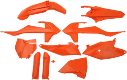 Acerbis Complete Plastic Fender Body Kit Orange
