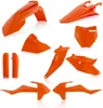 Acerbis Complete Plastic Fender Body Kit Orange