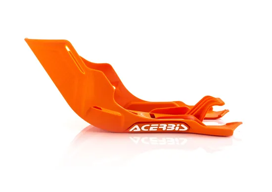 Acerbis Polypropylene Orange Chassis Belly Skid Plate