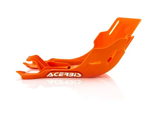 Acerbis Polypropylene Orange Chassis Belly Skid Plate