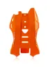 Acerbis Polypropylene Orange Chassis Belly Skid Plate