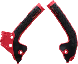 Acerbis X Grip Frame Guards Red Black