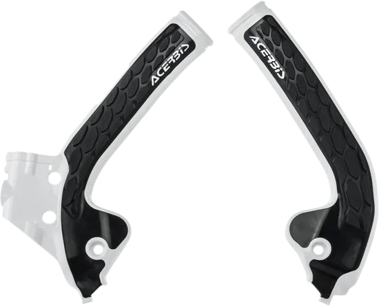 ACERBIS X Grip Frame Guards White Black
