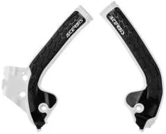 ACERBIS X Grip Frame Guards White Black