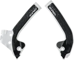 ACERBIS X Grip Frame Guards White Black