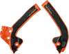 ACERBIS X Grip Frame Guards Orange Black